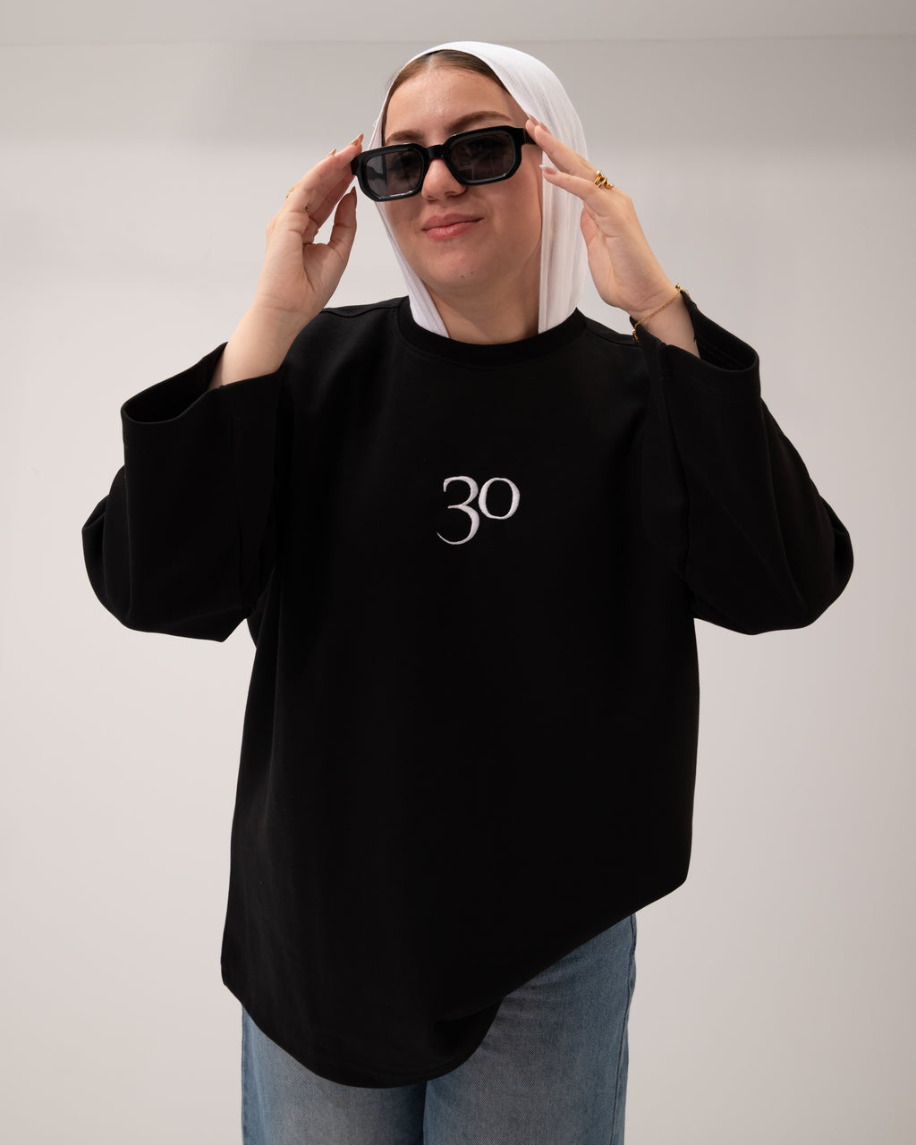 Oversized Long-Sleeve T-Shirt